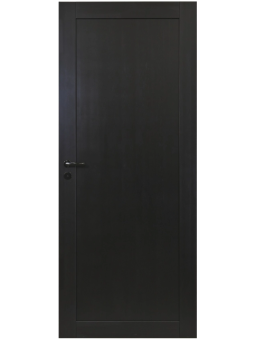 Musta 1-peilinen umpiväliovi