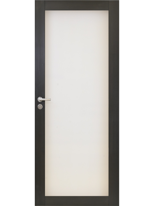 Musta kokolasinen väliovi