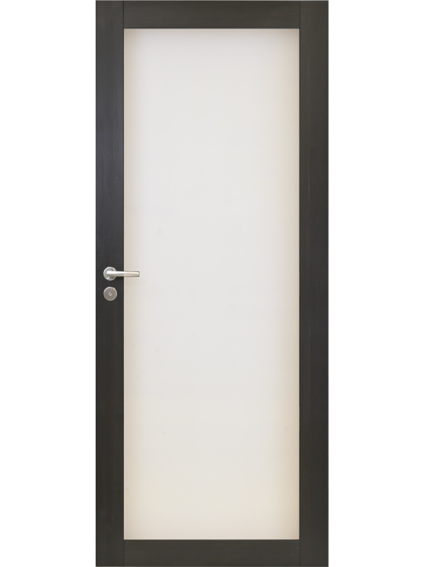 Musta kokolasinen väliovi