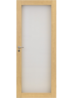 Ruskea kokolasinen väliovi