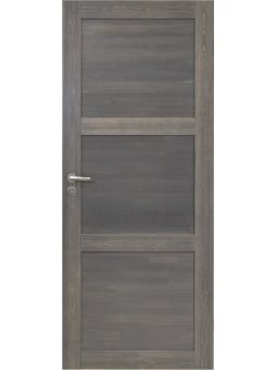 Harmaa 3-peilinen umpiväliovi