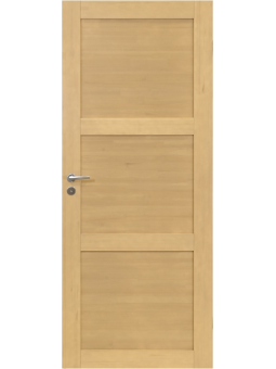 Ruskea 3-peilinen umpiväliovi