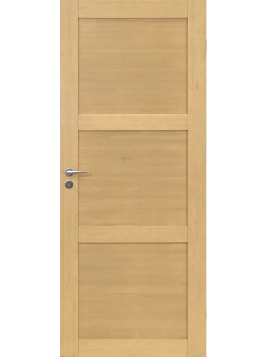 Ruskea 3-peilinen umpiväliovi