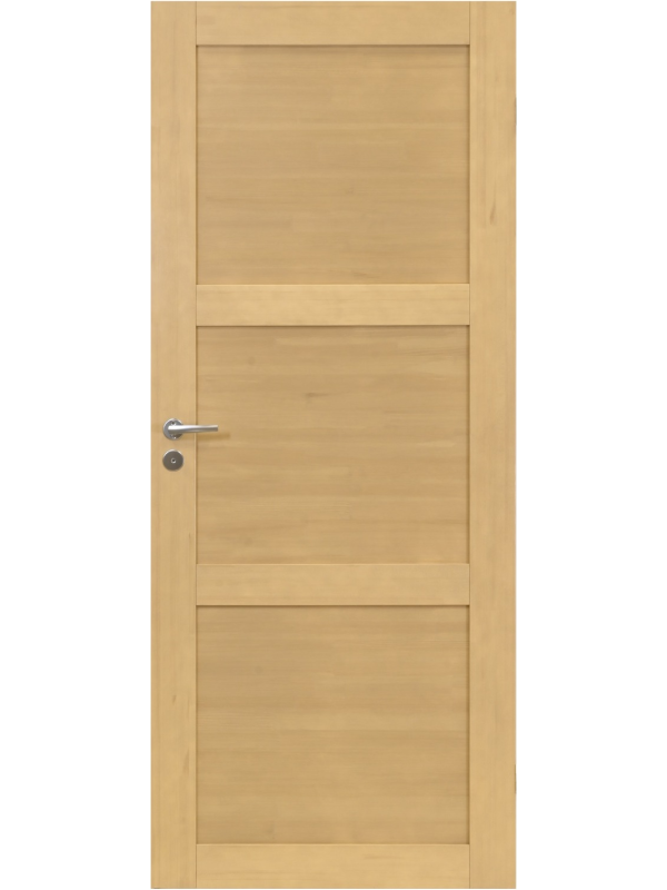 Ruskea 3-peilinen umpiväliovi